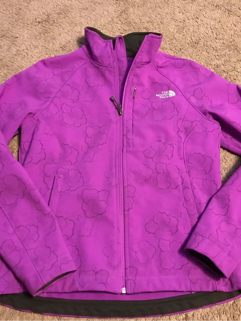The North Face Apex Bionic Full Zip Softshell Jacket Women's Size Medium